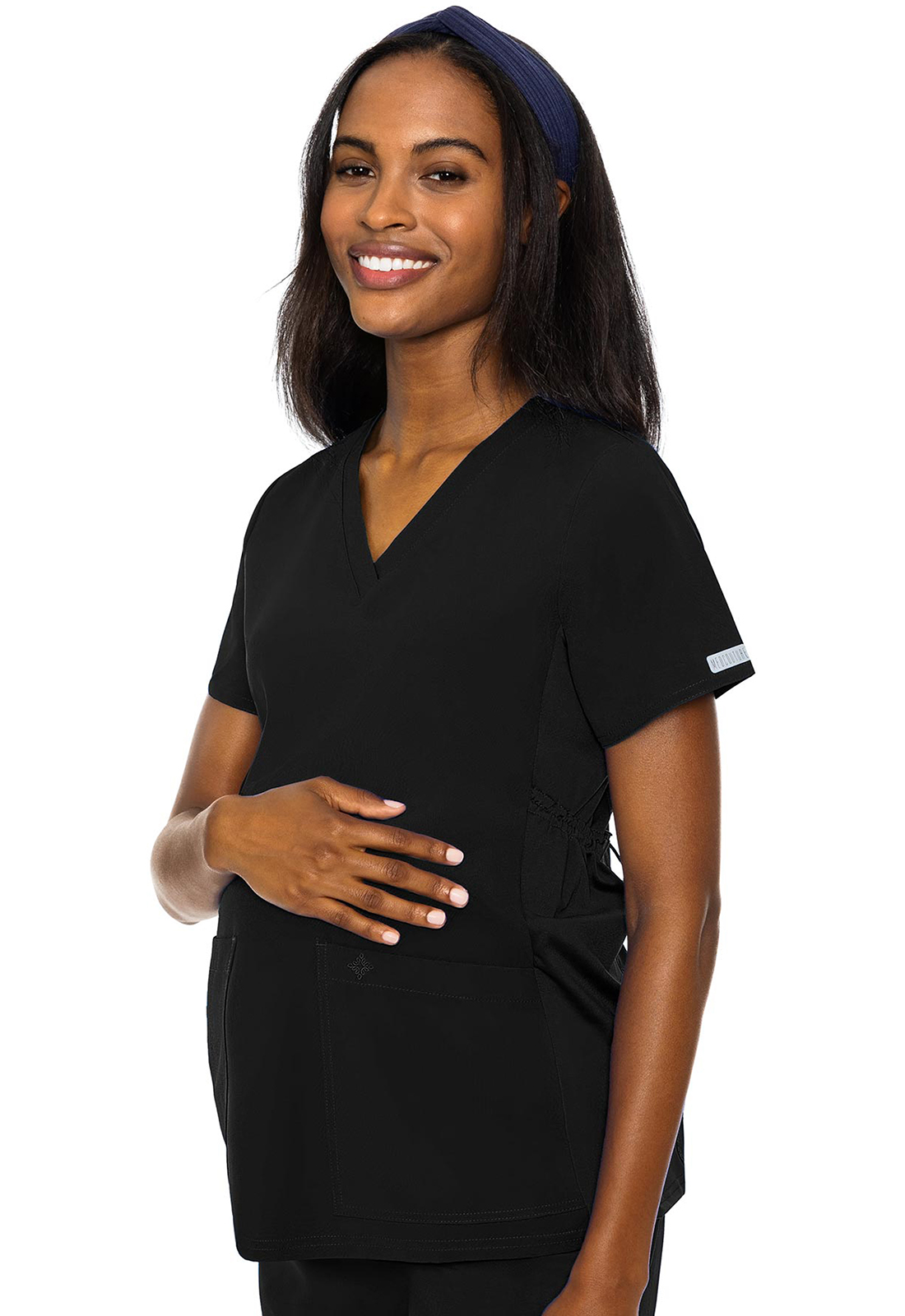 Maternity V&#45;Neck Top-Med Couture