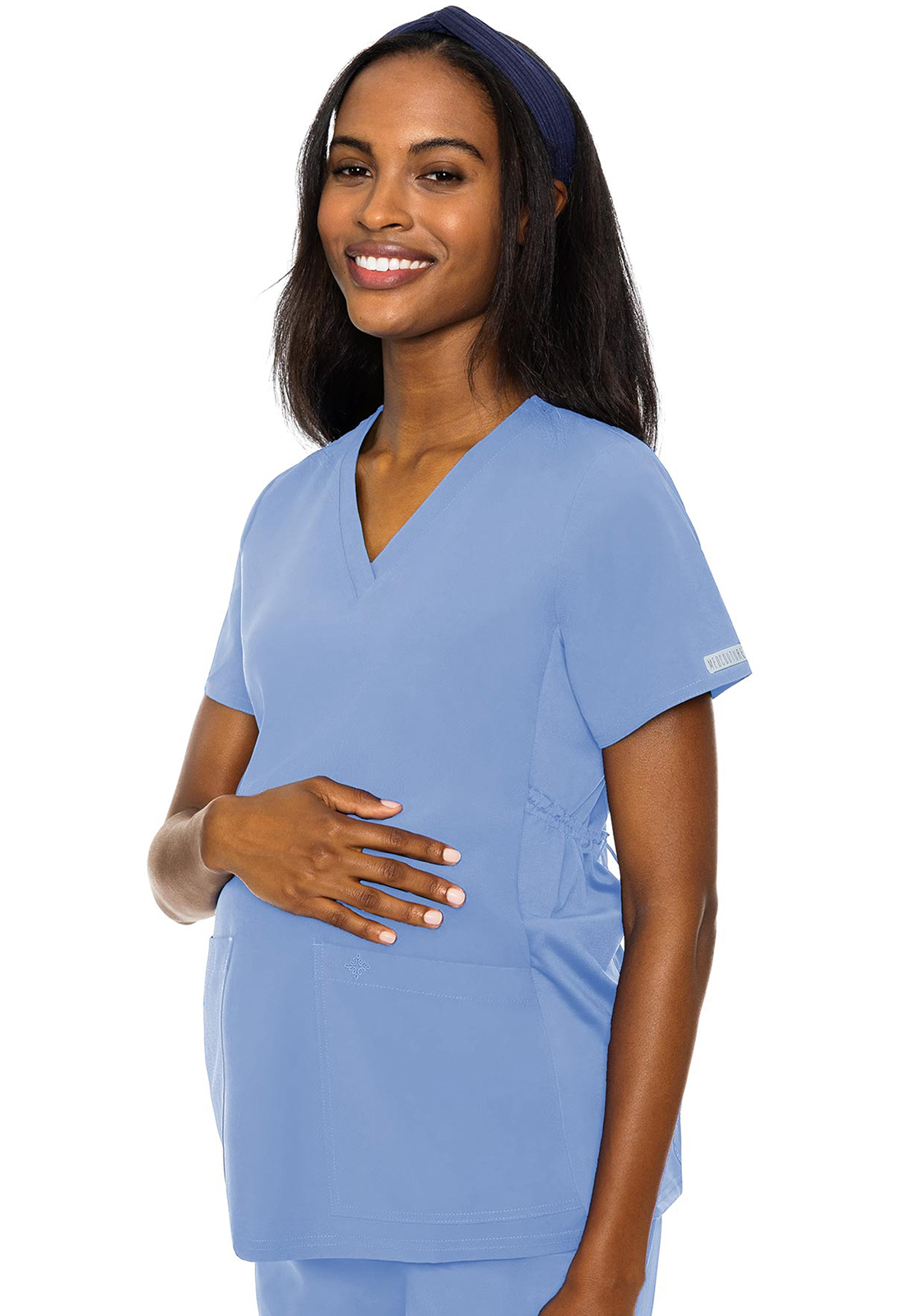 Maternity V-Neck Top-Med Couture