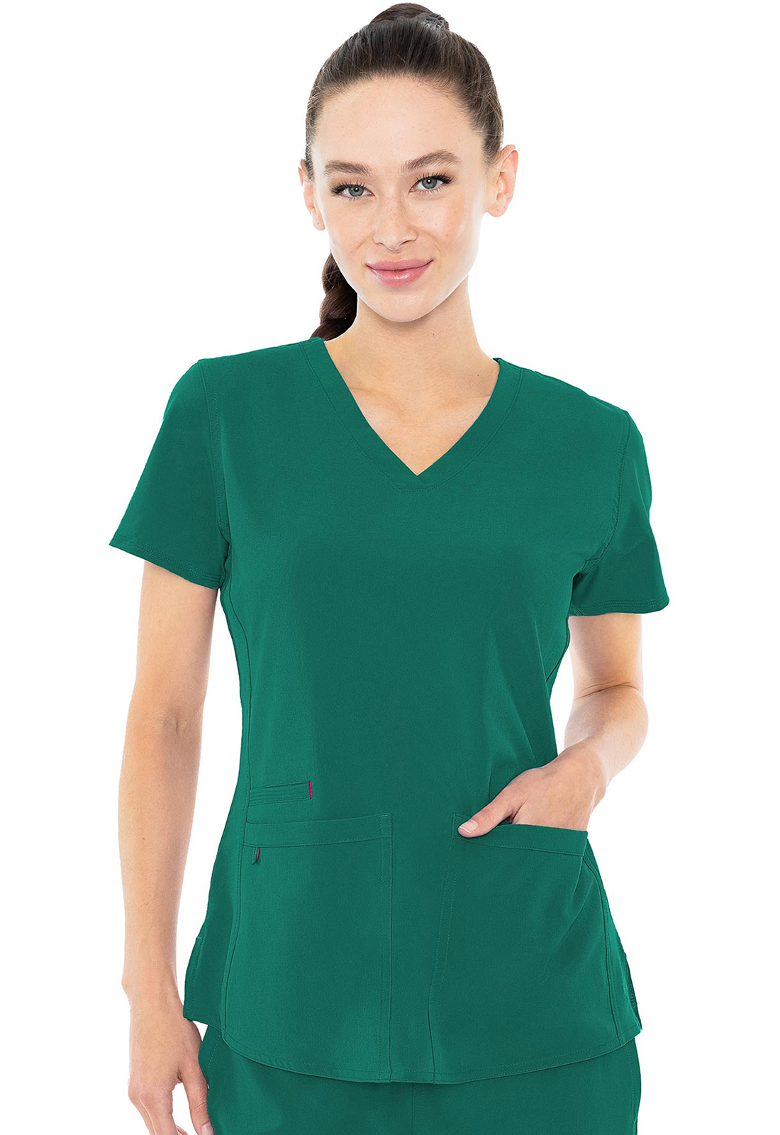 Racerback Shirttail Top-Med Couture