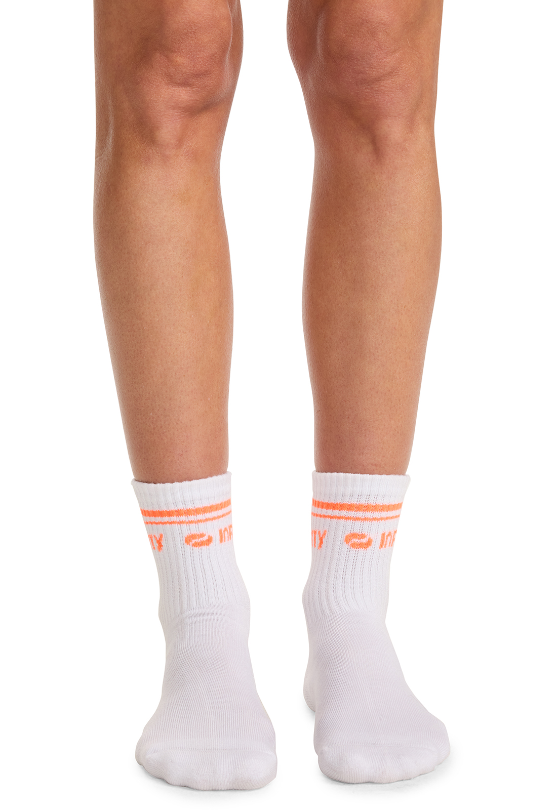 White/Vivid Orange