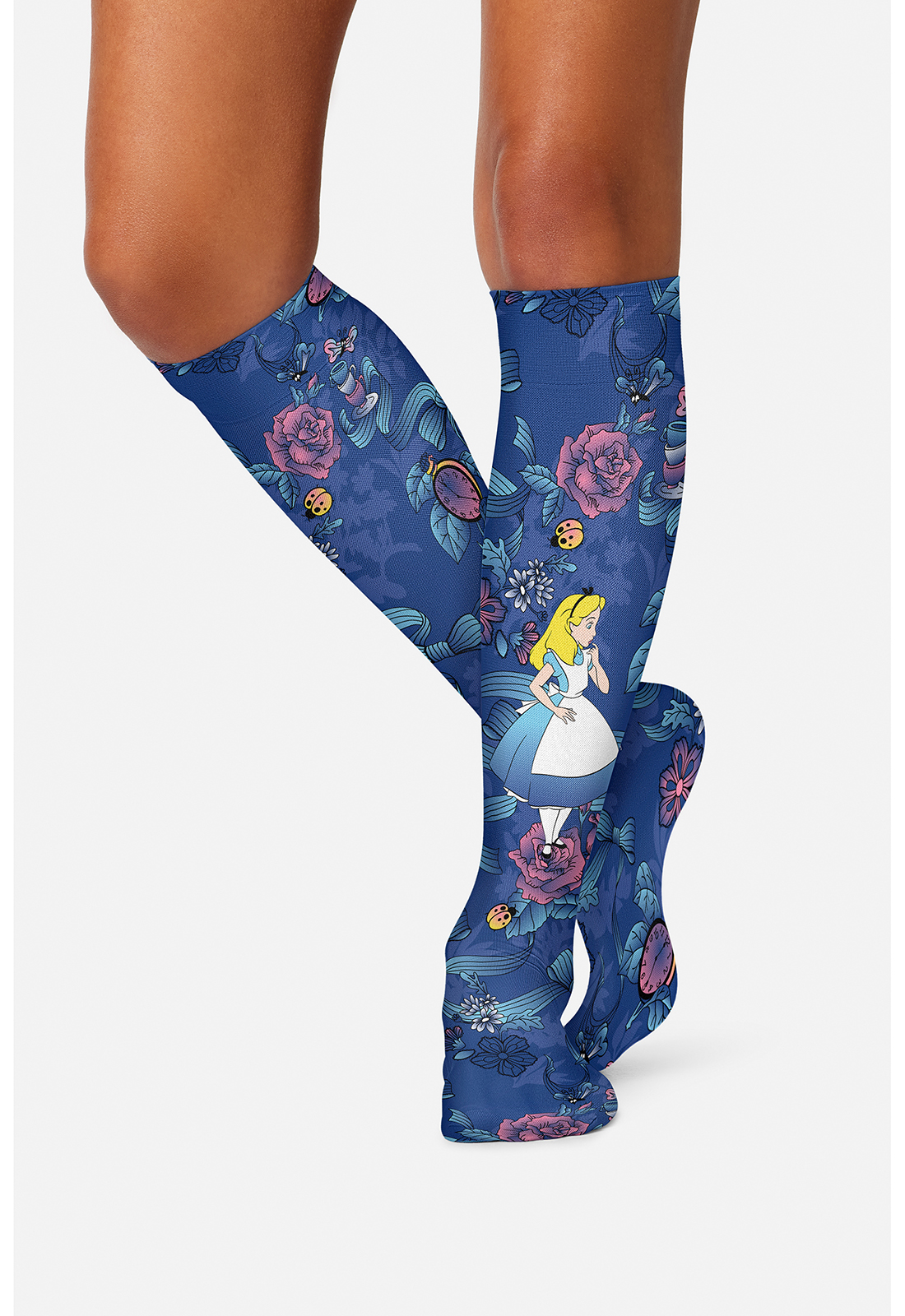 Tooniforms TF TOONS LEGWEAR Women's Knee High 8-15mmHg Compression Socks