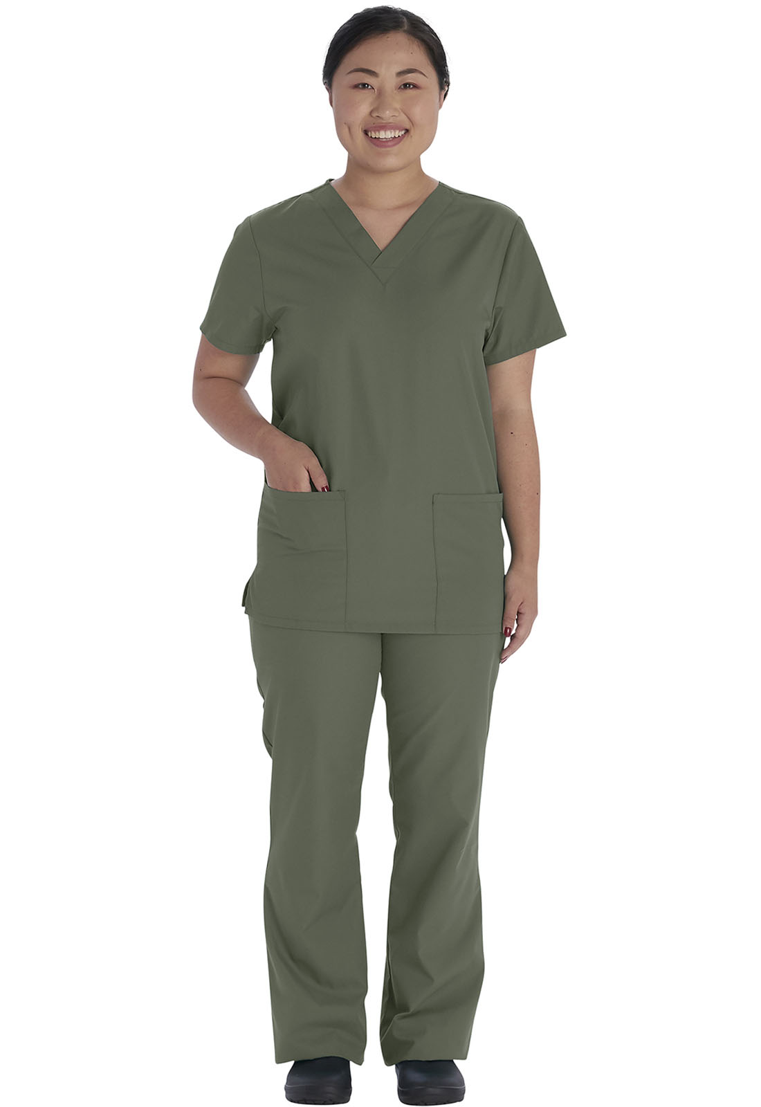 Vital Threads Unisex Scrub Set - V-Neck 