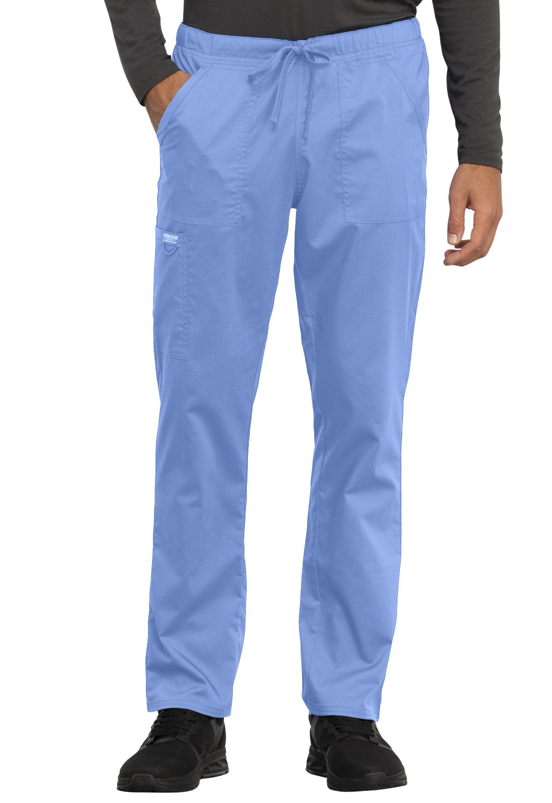 Revolution WW020 Unisex Mid Rise 4 Pocket Drawstring Scrub Pant by Cherokee Workwear-Cherokee Workwear