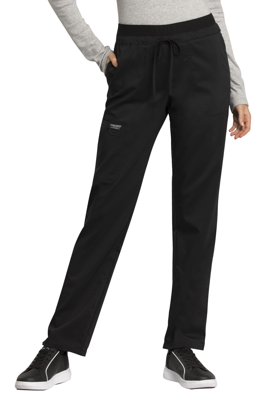 WW Revolution Mid Rise Tapered Leg Drawstring Pant-Cherokee Workwear
