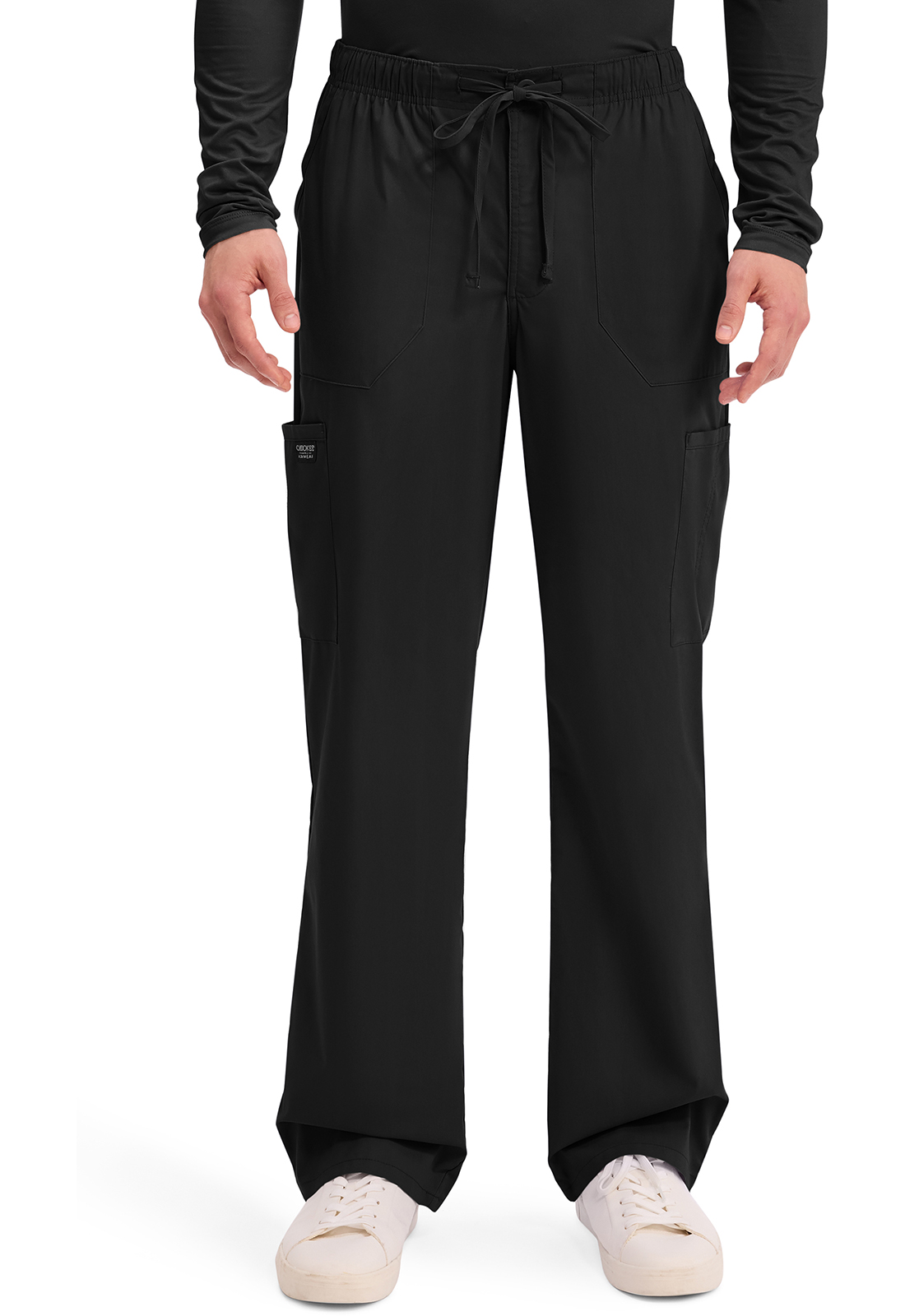 Cherokee Workwear Professional Men's TALL Tapered Leg Cargo Scrub Pants - WW190T