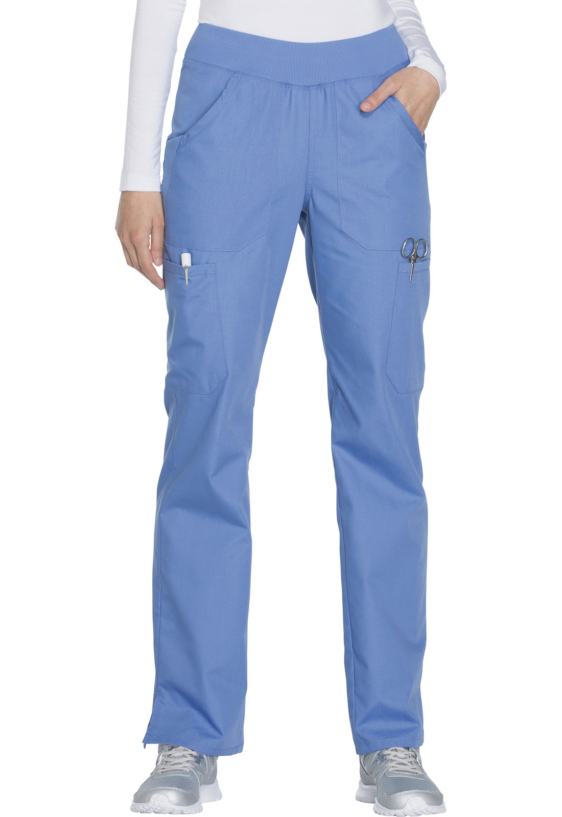 WW Originals Mid Rise Straight Leg Pull-on Cargo Pant-Cherokee