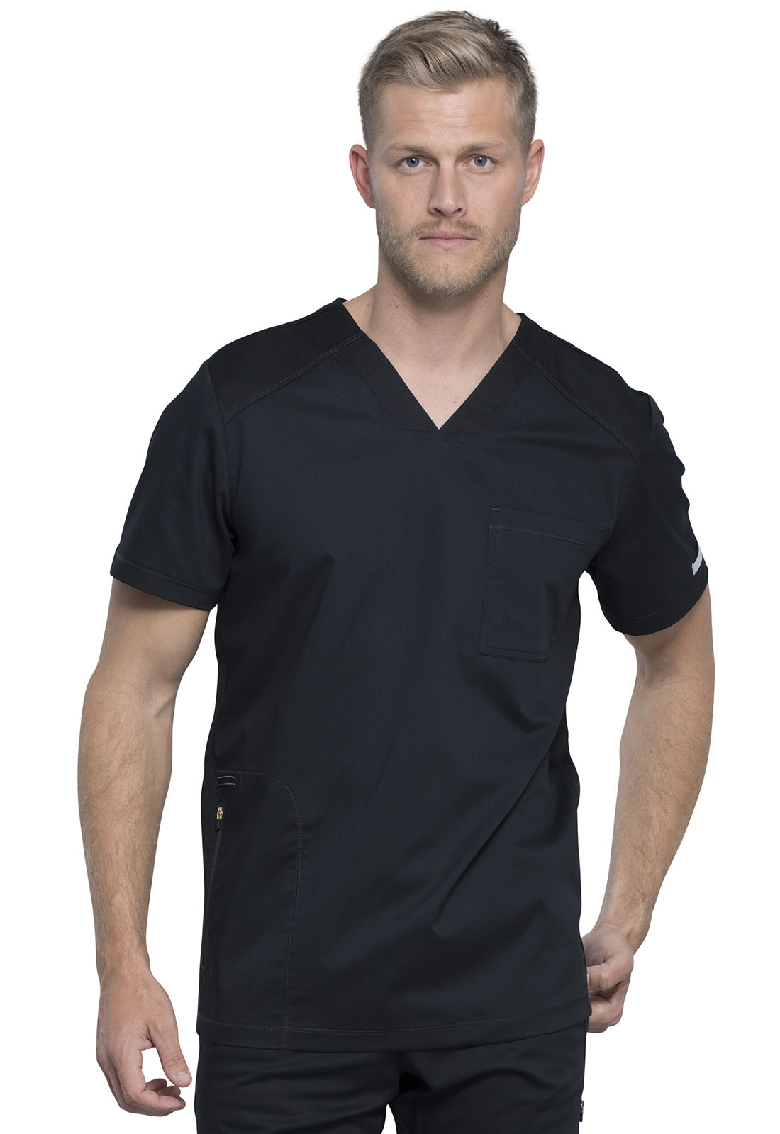 Cherokee Workwear Medical WW Revolution Mens WW603 Mens V-Neck Top-Cherokee Workwear