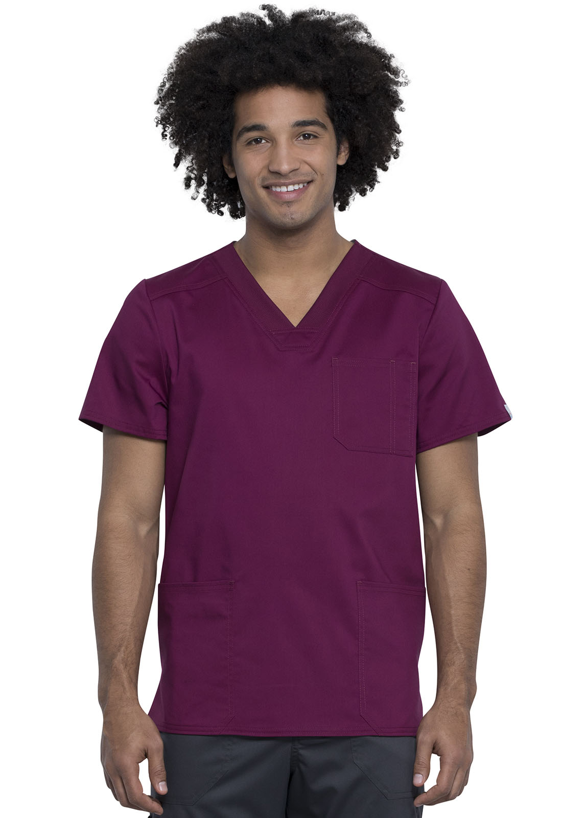 WW Revolution Tech Men&#8216;s V-Neck Top-Cherokee Workwear