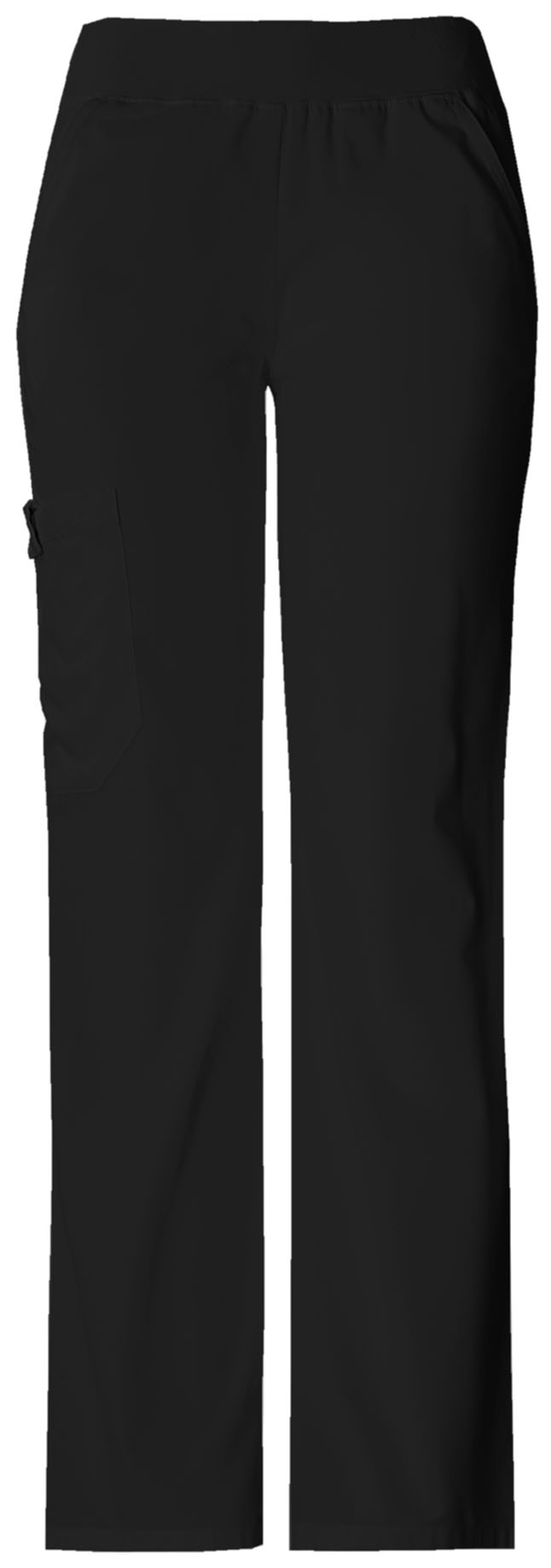 Cherokee Flexibles Women's Straight Leg Pull-On TALL Cargo Scrub Pants - 2085T