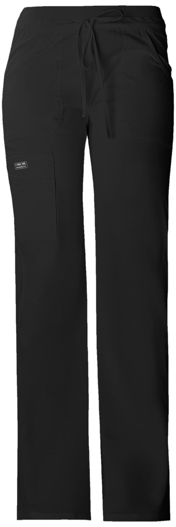 Cherokee Workwear WW Core Stretch Contemporary Fit Drawstring Cargo Pant-Cherokee Workwear