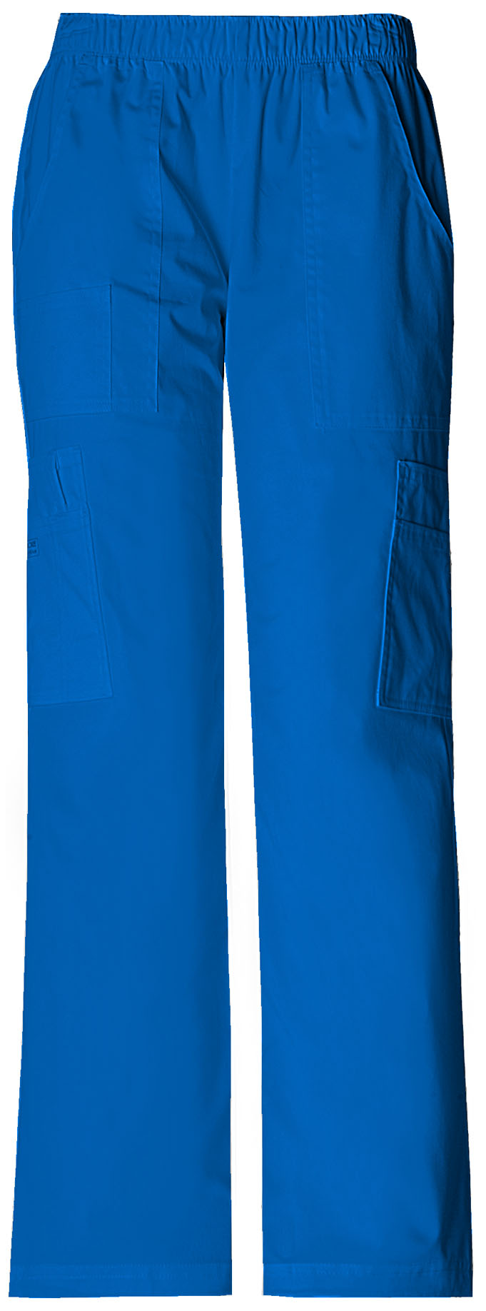 Cherokee Workwear Core Stretch Women's Mid Rise Pull-On TALL Cargo Pants - 4005T