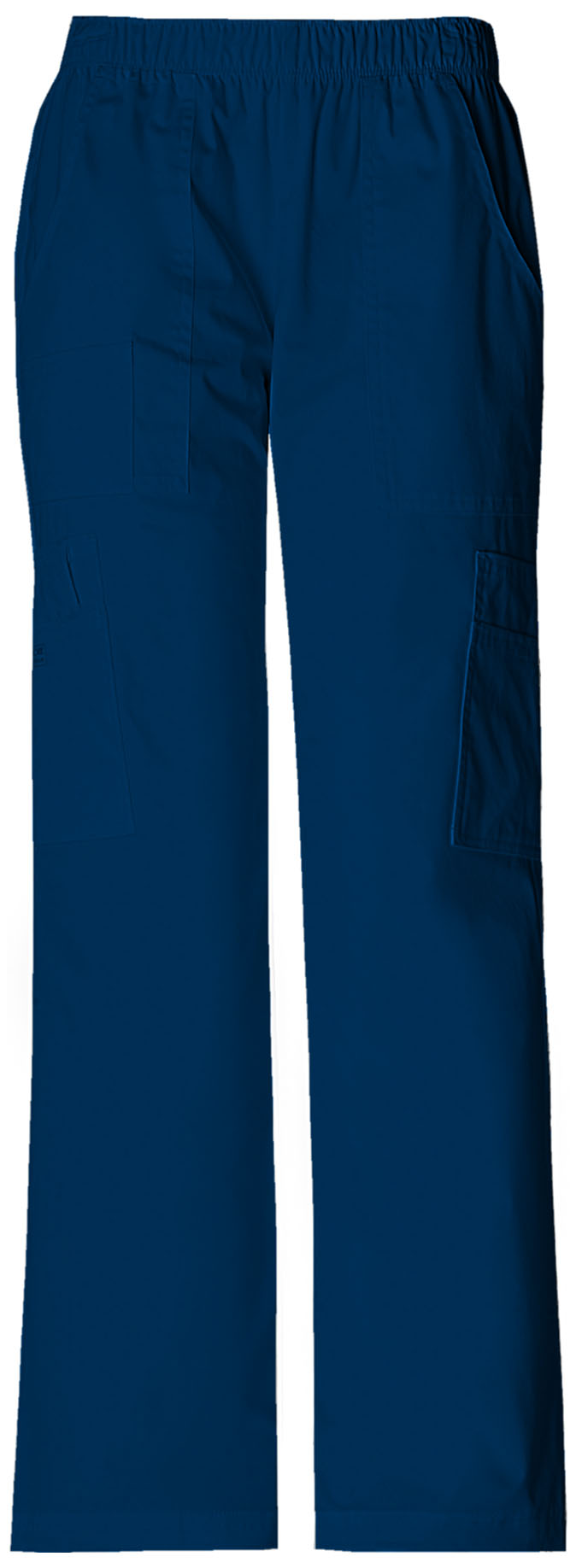 Cherokee Workwear Stretch Women s Mid Rise Pull On Cargo Scrub