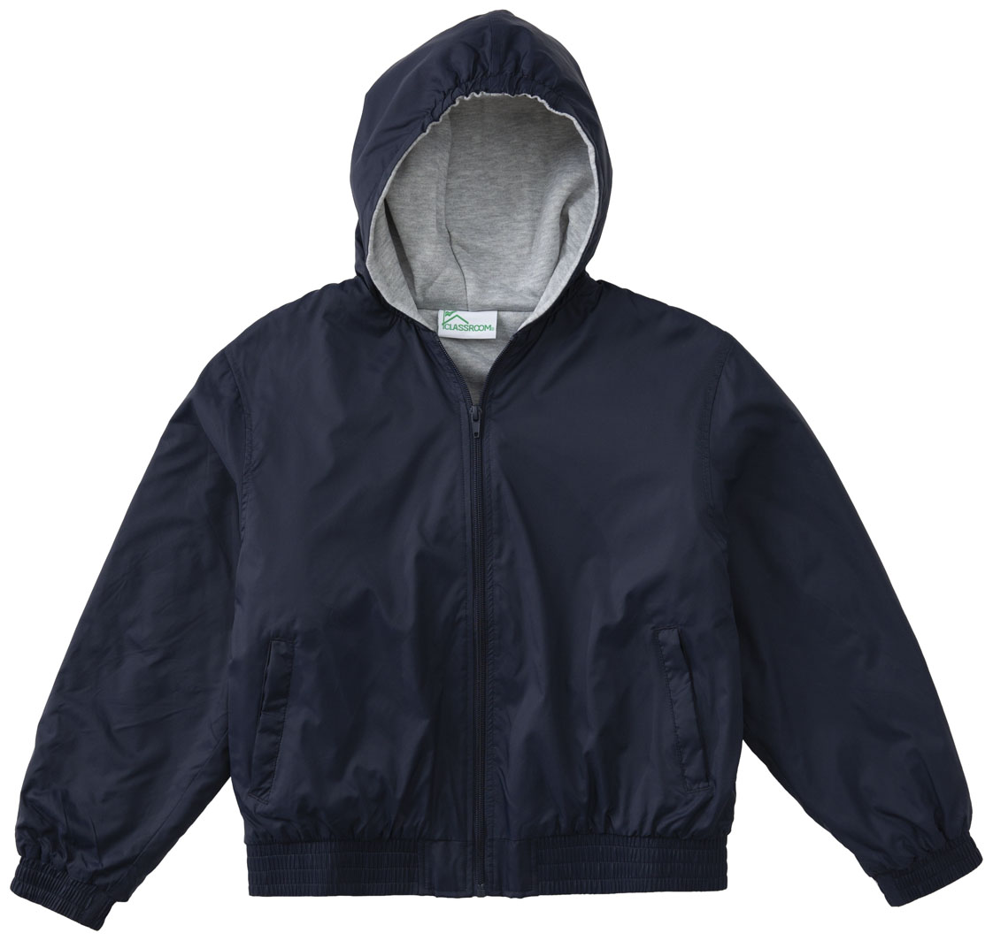 Classroom Uniforms Classroom Outerwear Toddler Hooded Bomber Jacket