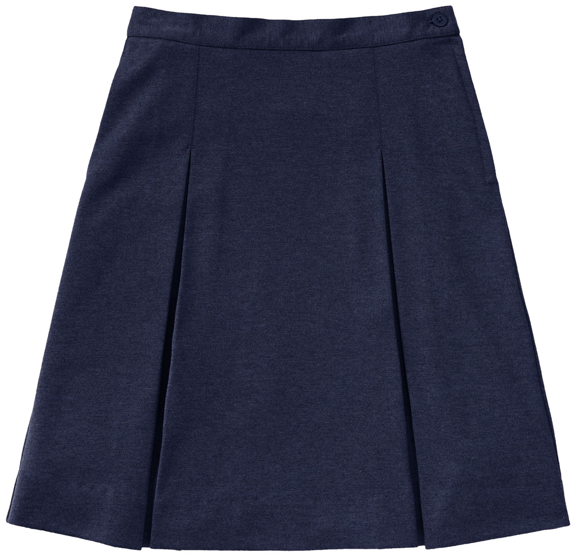 Classroom Uniforms Classroom Girls-Jrs Ponte Knit Girls Ponte Knit Kick Pleat Skirt