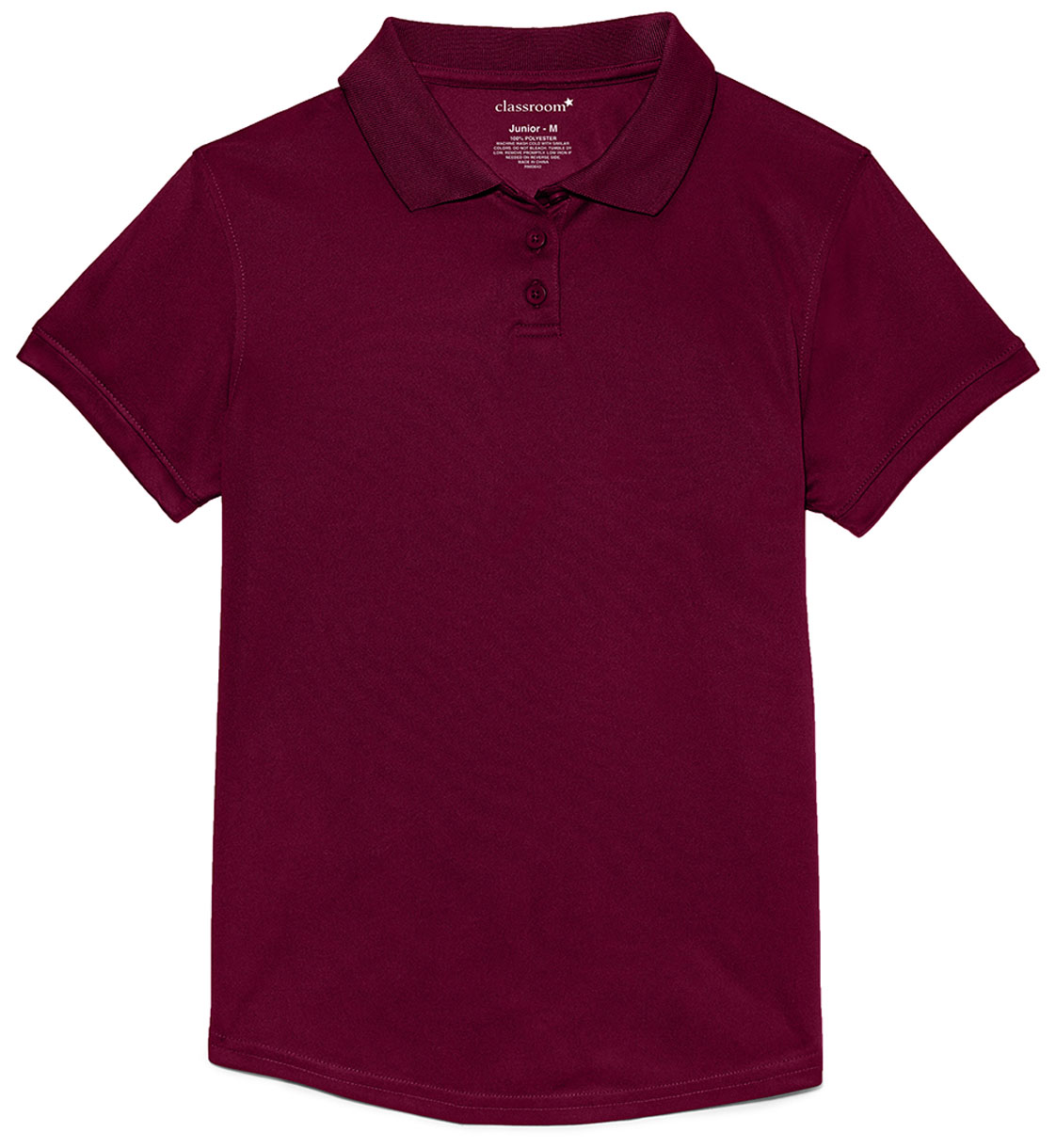 Classroom Girls Short Sleeve Moisture Wicking Polo-Classroom Uniforms