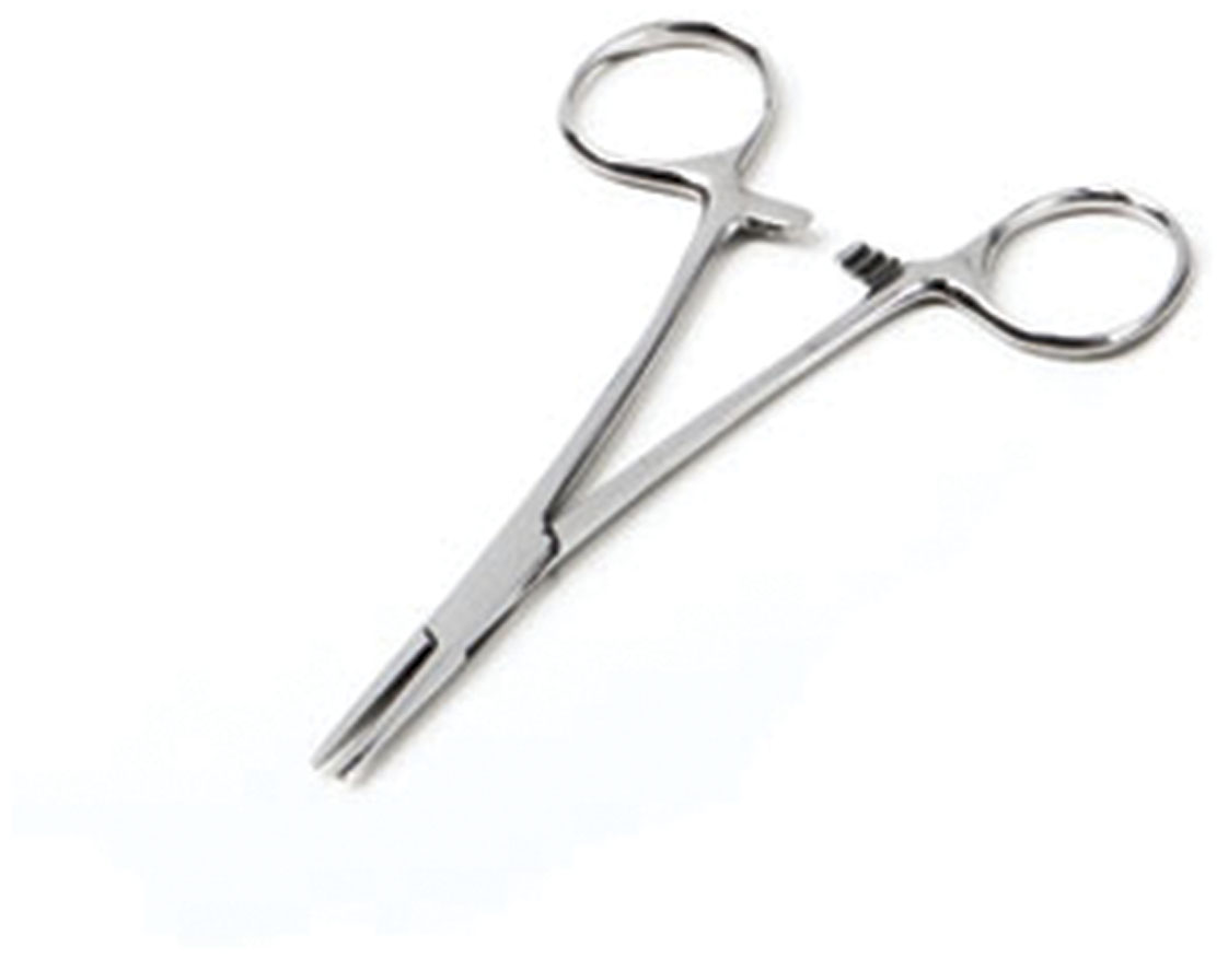 ADC Scissors/Instruments Kelly Forceps Straight 5 1/2"