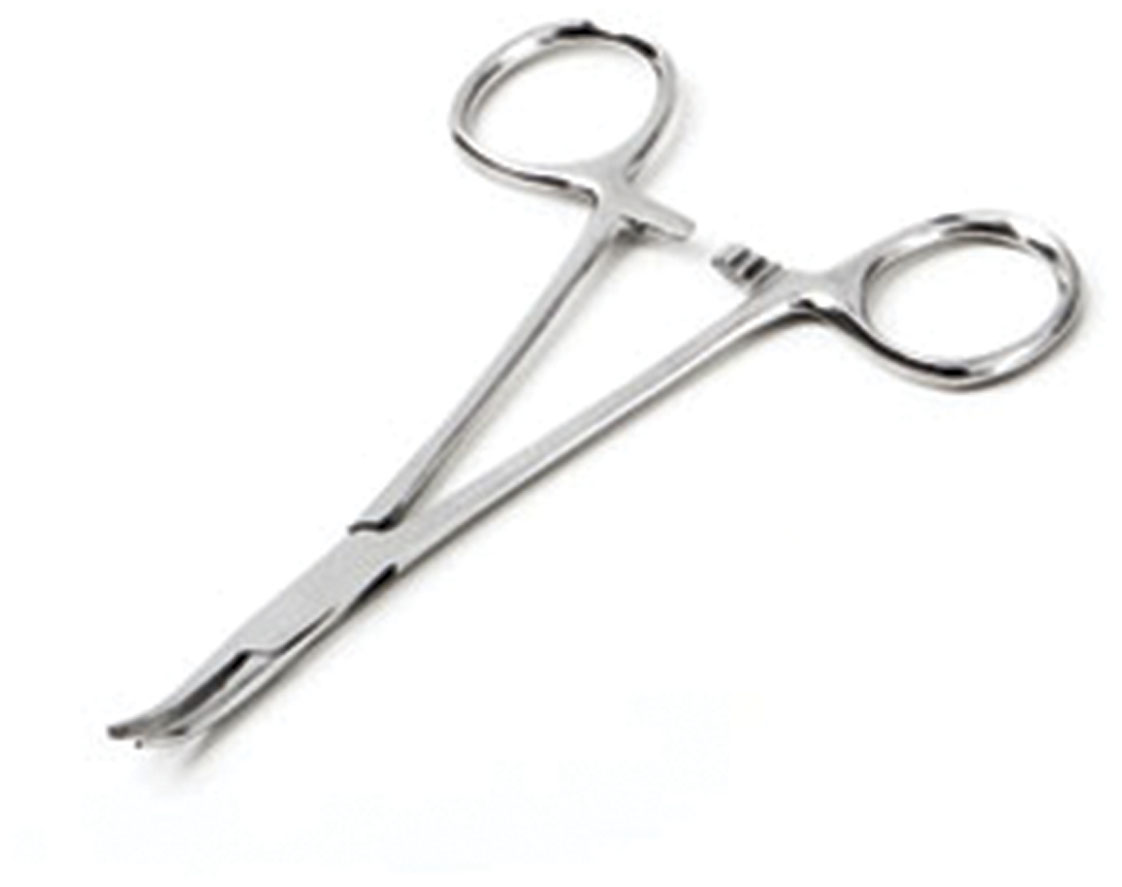 ADC Scissors/Instruments Kelly Forceps Curved 5 1/2"