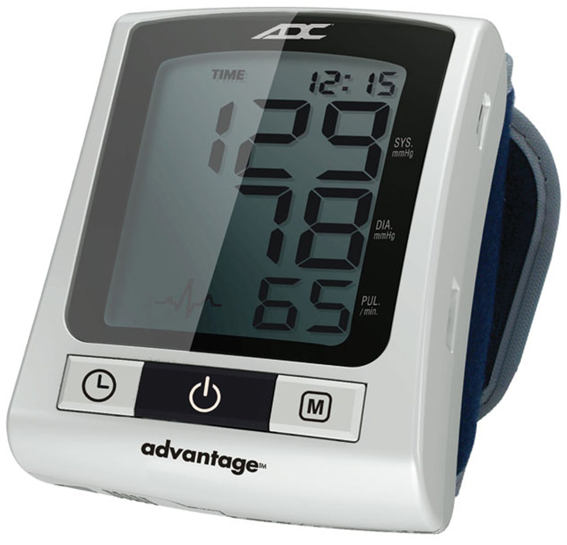 ADC Sphygmomanometers Advantage Wrist Digital BP Monitor-