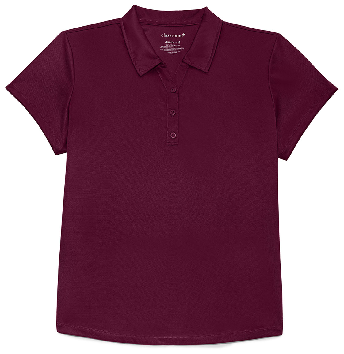 Classroom Uniforms Classroom Girls-Jr Polos Juniors Moisture Wicking Polo