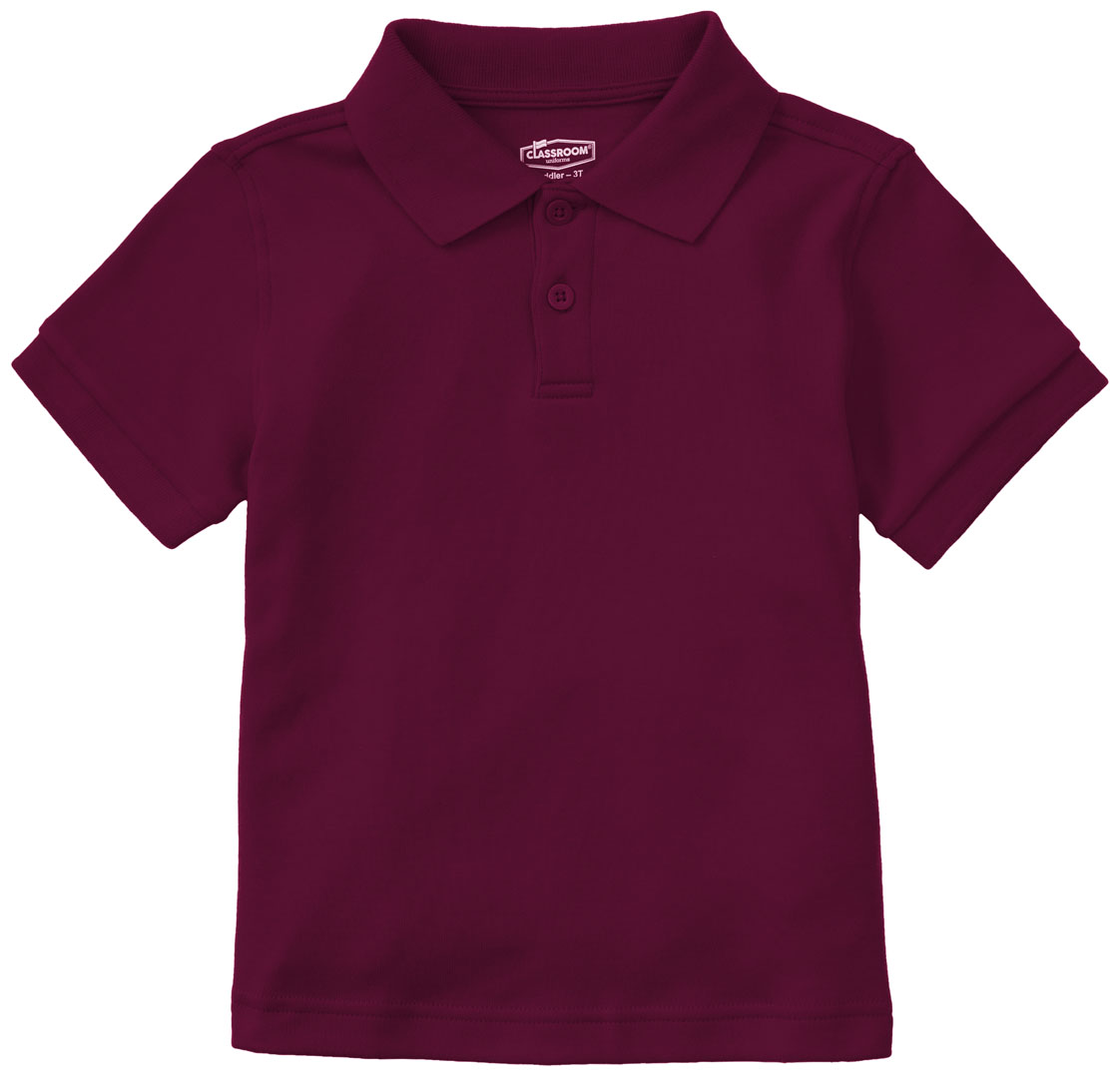 Classroom Uniforms Classroom Preschool Polos-Tops Preschool Short Sleeve Interlock Polo