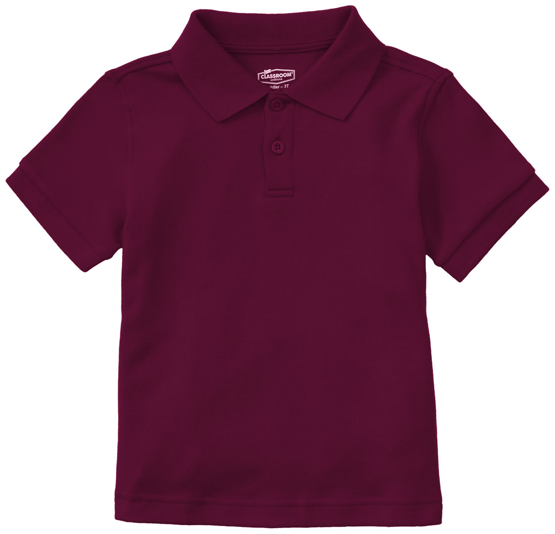 Classroom Preschool Short Sleeve Interlock Polo-Classroom Uniforms