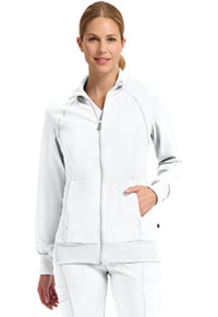 Zip Front Jacket - White