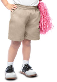 Preschool Unisex Pull On Short - Khaki