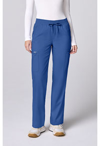 12 Pockets Straight Leg Pant - Royal