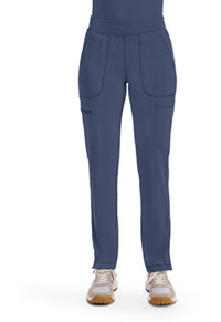 Mid Rise Tapered Leg Pull-on Pant - Navy