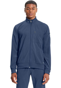 Men's Zip Front Jacket - Navy