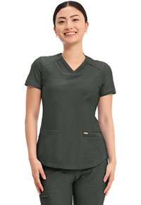 V-Neck Top - Olive Branch