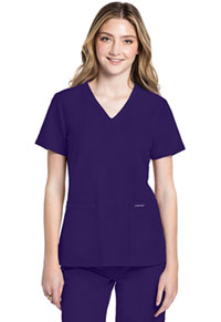 V-Neck Top - Grape