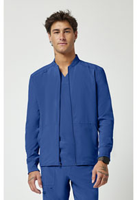Men's Zip Front Jacket - Royal
