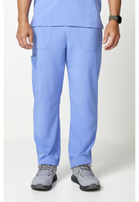 Unisex Natural Rise Tapered Leg Pant - Ciel