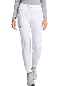 Mid Rise Jogger - White