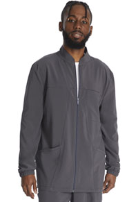 Men's Zip Front Jacket - Pewter