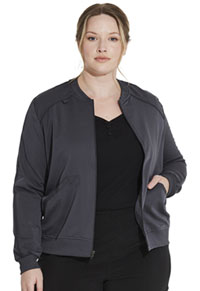 Zip Front Jacket - Pewter
