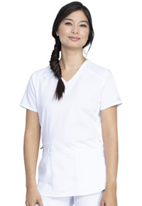 V-Neck Top - White