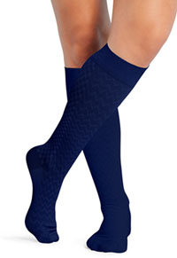 Knee High 8-15 mmHg Compression Sock - Navy
