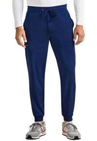 Rafael Men's Mid Rise Zip Fly Jogger - Navy
