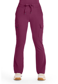 Women's 6-Pocket Flare Leg Pant - Wine