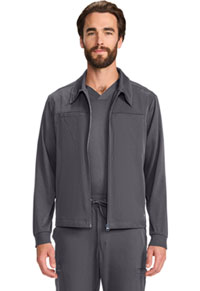 Men's Zip Front Jacket - Pewter
