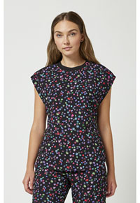 Printed Dolman Top - SPARKLING JEWELS