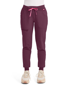 Mid Rise Jogger - Wine