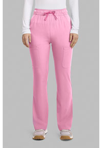 Women's High Rise 4-Pocket Flare Pant - Pixel Pink