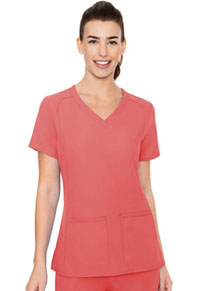 Side Pocket Top - Coral