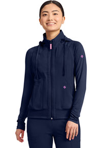 Women's 4-Pocket Zip Front Vest - Navy