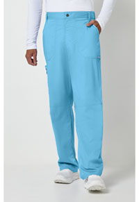 Men's Fly Front Pant - Turquoise