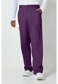Men's Fly Front Pant - Eggplant