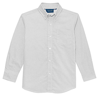 Boys Long Sleeve Oxford - White